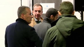 Varandas marcou presença na conferência de imprensa de João Pereira e Geny Catamo em Bruges