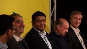 As melhores imagens da conferência de apresentação da 3.ª edição da São Silvestre El Corte Inglés