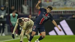 O pormenor de grande classe de João Neves no Salzburgo-PSG