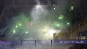 Petardo lançado pelos ultras do Sporting deixou assistente de recinto inconsciente