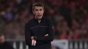 O onze do Benfica para o jogo com o Bolonha