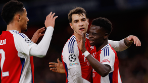 A crónica do Arsenal-Monaco, 3-0: gunners com meio bilhete para os 'oitavos'