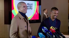 Antes dos elogios a Cristiano Ronaldo... Nani meteu-se com Pepe: «Que mentiras é que ele está a contar?»