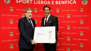 Fernando Gomes celebrou organização do Mundial'2030 ao lado de Rui Costa, Frederico Varandas e Villas-Boas