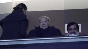 Pinto da Costa está no Estádio do Dragão a assistir ao FC Porto-Midtjylland