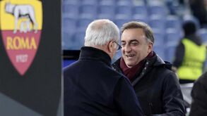 Carlos Carvalhal conformado após derrota em Roma: «Este jogo não custa a digerir»