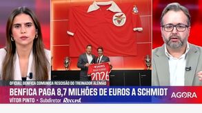 Vítor Pinto e a indemnização do Benfica a Schmidt: «Valor pode disparar para perto do dobro»