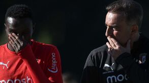 Dupla em colisão: confronto entre Niakaté e Bruma durante treino fez faísca no Sp. Braga