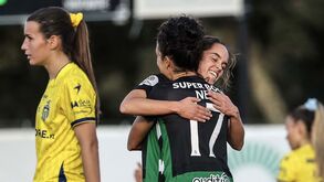 Sporting vence Valadares e está em vantagem nos 'quartos' da Taça da Liga feminina