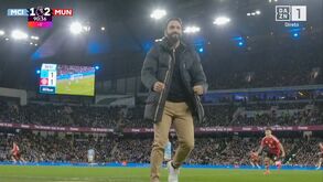 Amorim volta a derrotar Guardiola: a reação do treinador do Man. United após o golo que garantiu a vitória 