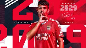 Oficial: Tomás Araújo renova com o Benfica
