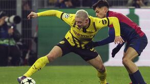 Alarme no Dortmund com Julian Ryerson: 'Bild' revela o que se passou no intervalo do jogo com o Barcelona