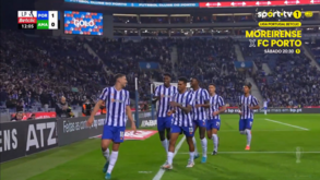 O golo de Nico González que abriu o marcador no FC Porto-E. Amadora