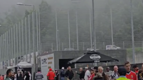 Nevoeiro começa a rondar a Choupana: as imagens a duas horas do Nacional-Benfica