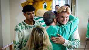 Harder e João Simões fizeram o dia dos mais novos: «No Sporting somos uma grande família»