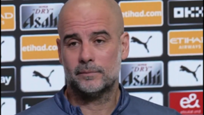 Guardiola e a fase difícil do Man. City: «Era fácil se o problema fosse um jogador...»