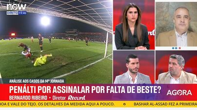 O penálti, a falta e o vermelho: Marco Ferreira dá o veredicto no
