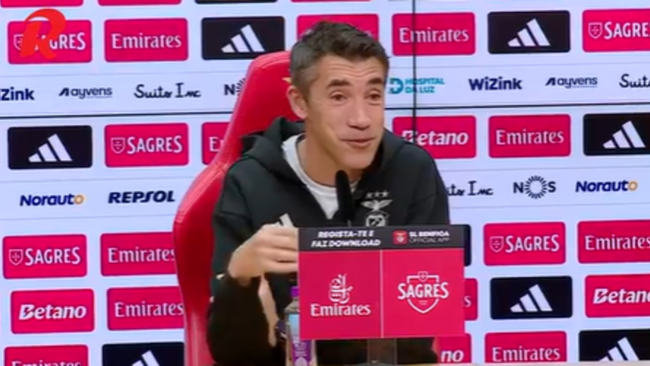 Treinador do Benfica foi questionado sobre a mudança de técnicos na Liga