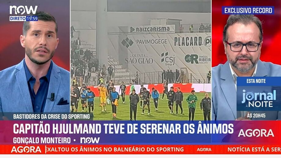 Comentador NOW analisou momento de crise no Sporting