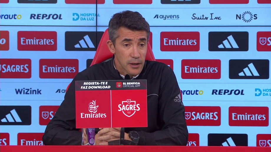 Treinador do Benfica salientou importância do triunfo sobre o V. Guimarães