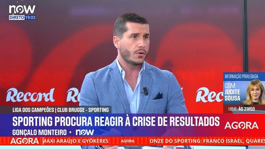 Comentador NOW avaliou momento conturbado do treinador do Sporting