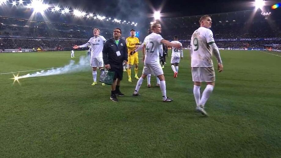 Futebolistas insatisfeitos com reação vinda das bancadas na Bélgica