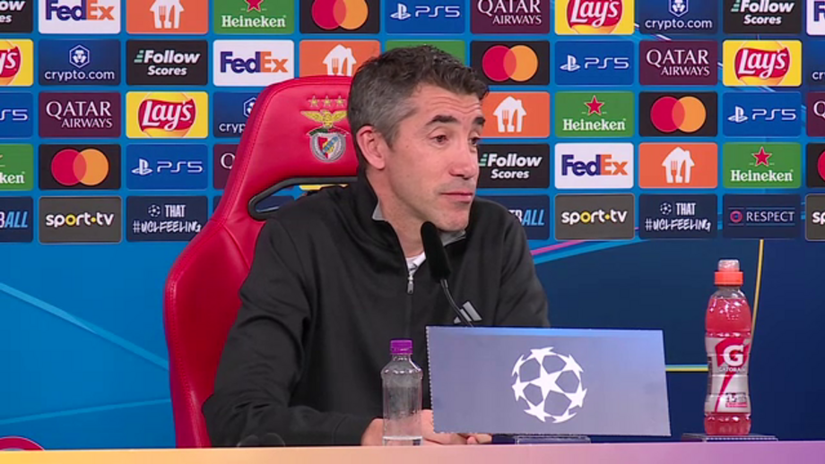 Treinador do Benfica focado em conseguir pontos nos dois jogos que ainda faltam disputar, frente a Barcelona e Juventus