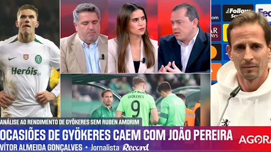 Vítor Almeida Gonçalves, editor de Record, em declarações no programa 'Record na Hora' no Now