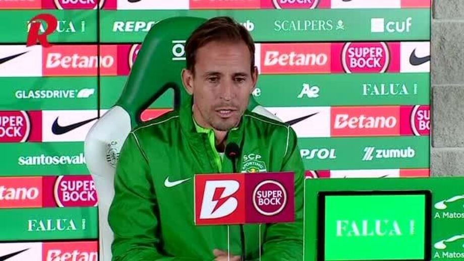 Treinador do Sporting não se arrepende da decisão que tomou depois da saída de Amorim 