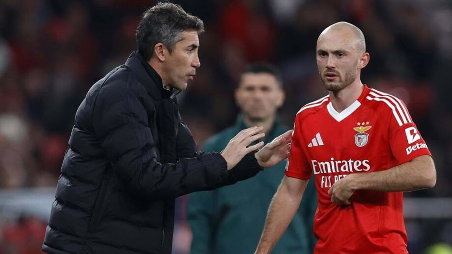 Bruno Lage dá indicações a Aursnes 