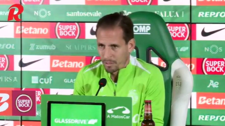 Treinador do Sporting aborda palavras de Frederico Varandas