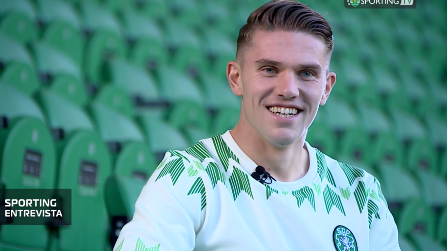 Entrevista do internacional sueco à Sporting TV