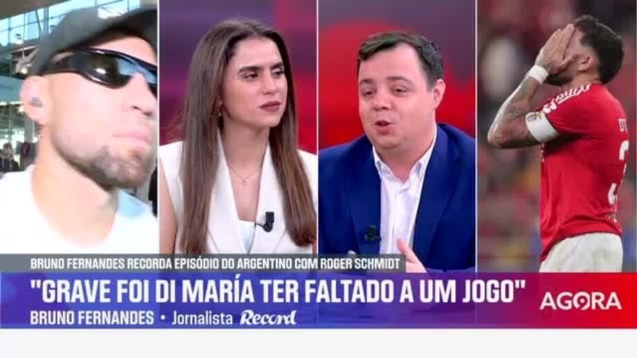 Declarações de Bruno Fernandes no programa 'Record na Hora'