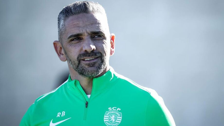 Rui Borges orientou o treino na Academia