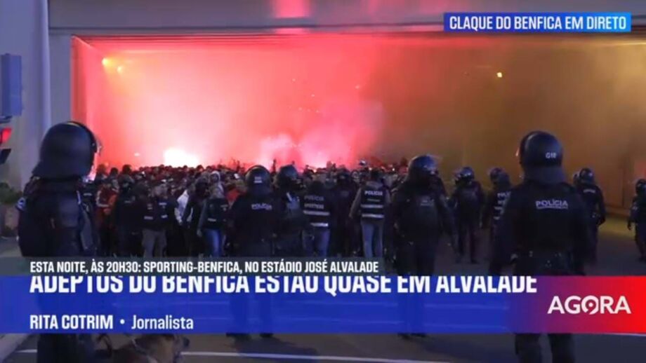 Now acompanha percurso que conta com fortes medidas de segurança