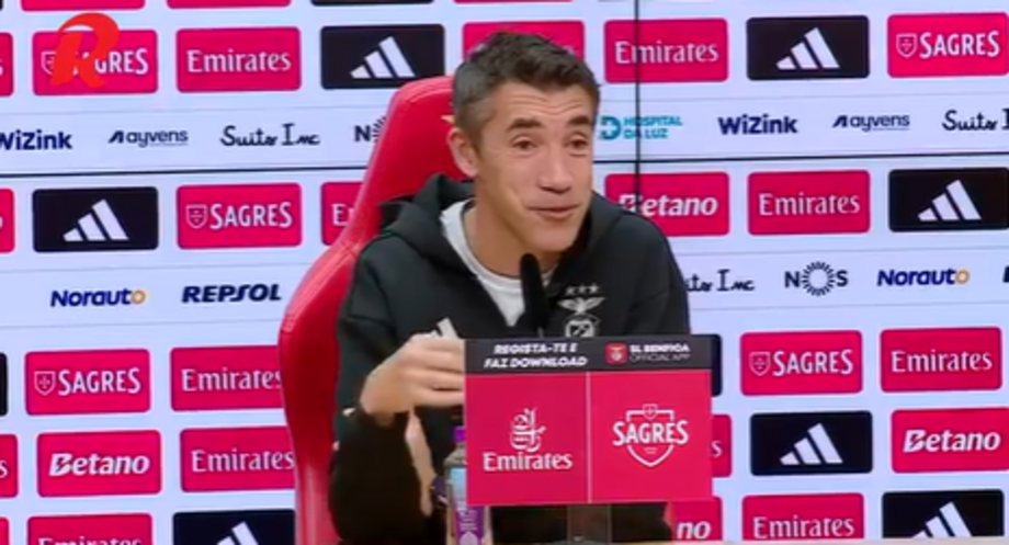 A 'entrada a pés juntos de Lage' que surpreendeu o clube do filho do treinador do Benfica