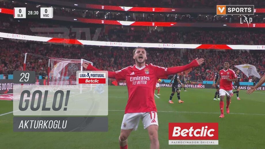 Triunfos nascem por magia turca: Aktürkoglu é abre-latas no Benfica