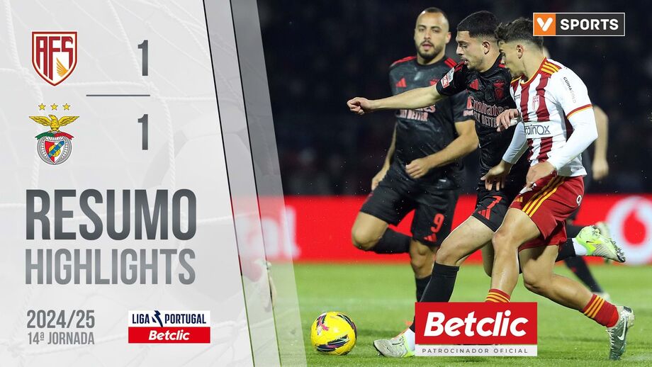 A crónica do AVS SAD-Benfica, 1-1: o empate estranho que não caiu do céu