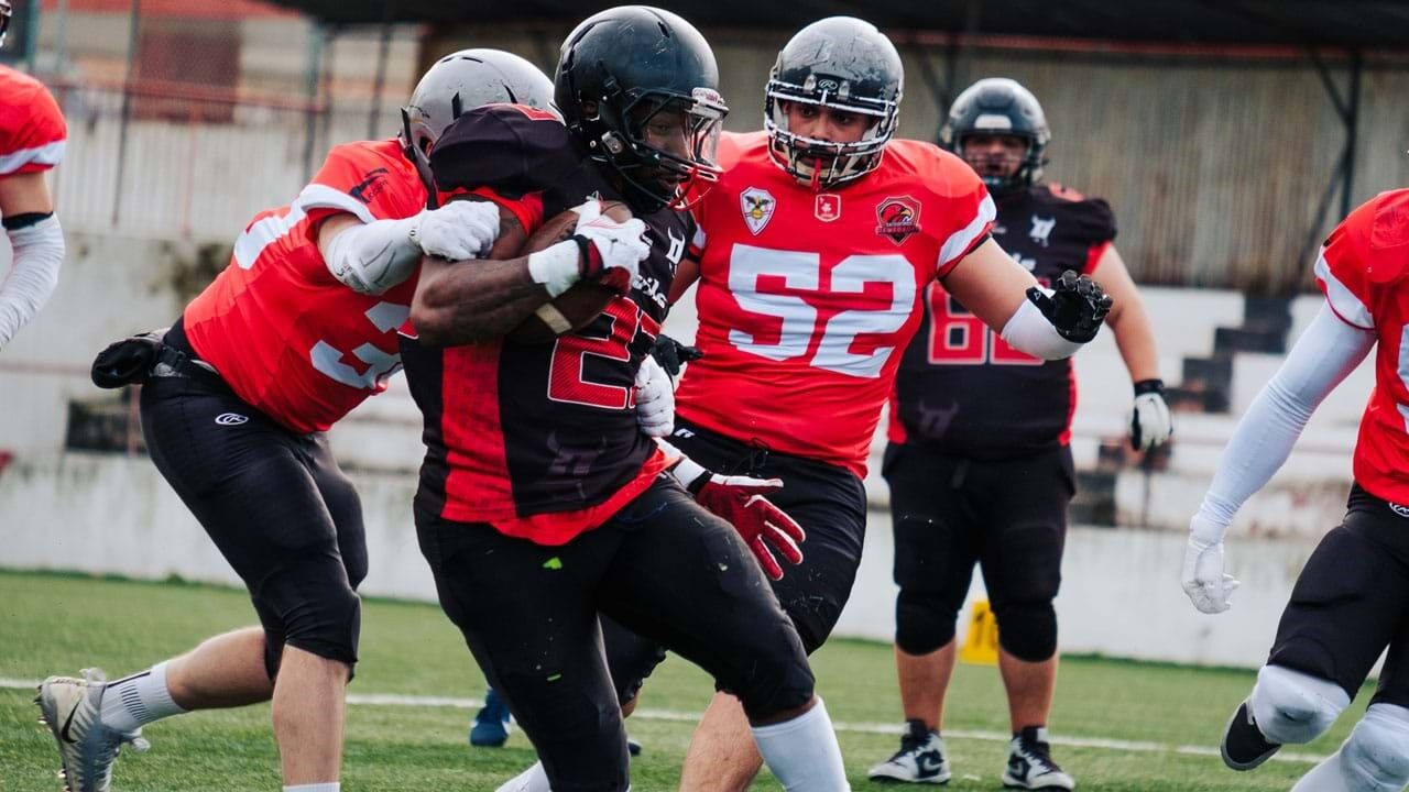 3.ª jornada da Liga portuguesa de futebol americano Renegades e Devils