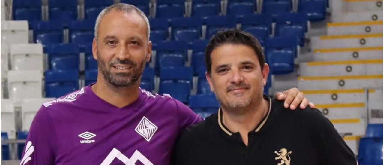 Antonio Vadillo com Nuno Dias 