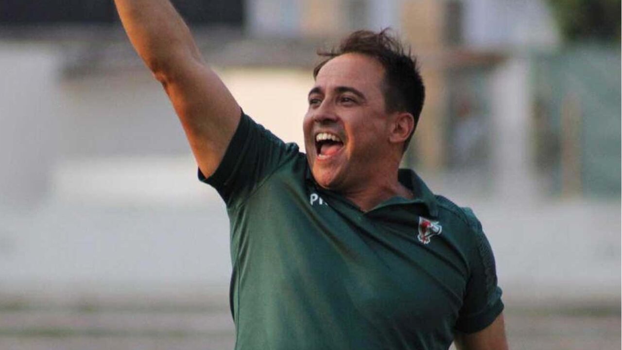 Pedro Russiano, treinador do Lusitano