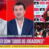 «Parece-me evidente que há um litígio no balneário do Benfica»