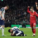 A crónica do Tottenham-Liverpool, 1-0: conjunto de Londres sorri após enorme susto