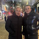 Hugo Viana 'apanhado' com Txiki Begiristain em Manchester