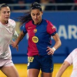 Kika Nazareth marca na goleada do Barcelona sobre o Badalona para a Liga espanhola