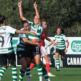 Brenda Pérez aponta um golo marcado ao Benfica como o melhor desde que chegou ao Sporting