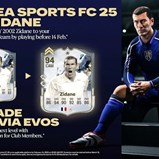 EA FC 25 oferece carta de Zinedine Zidane