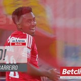 Um, dois, três: foi desta forma que Leandro Barreiro fez o primeiro hat trick da carreira