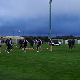 As imagens do último treino do Sporting antes da viagem para Leipzig