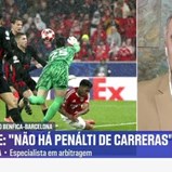 Marco Ferreira analisa casos do Benfica-Barcelona: «Única intenção do adversário é derrubar Barreiro»